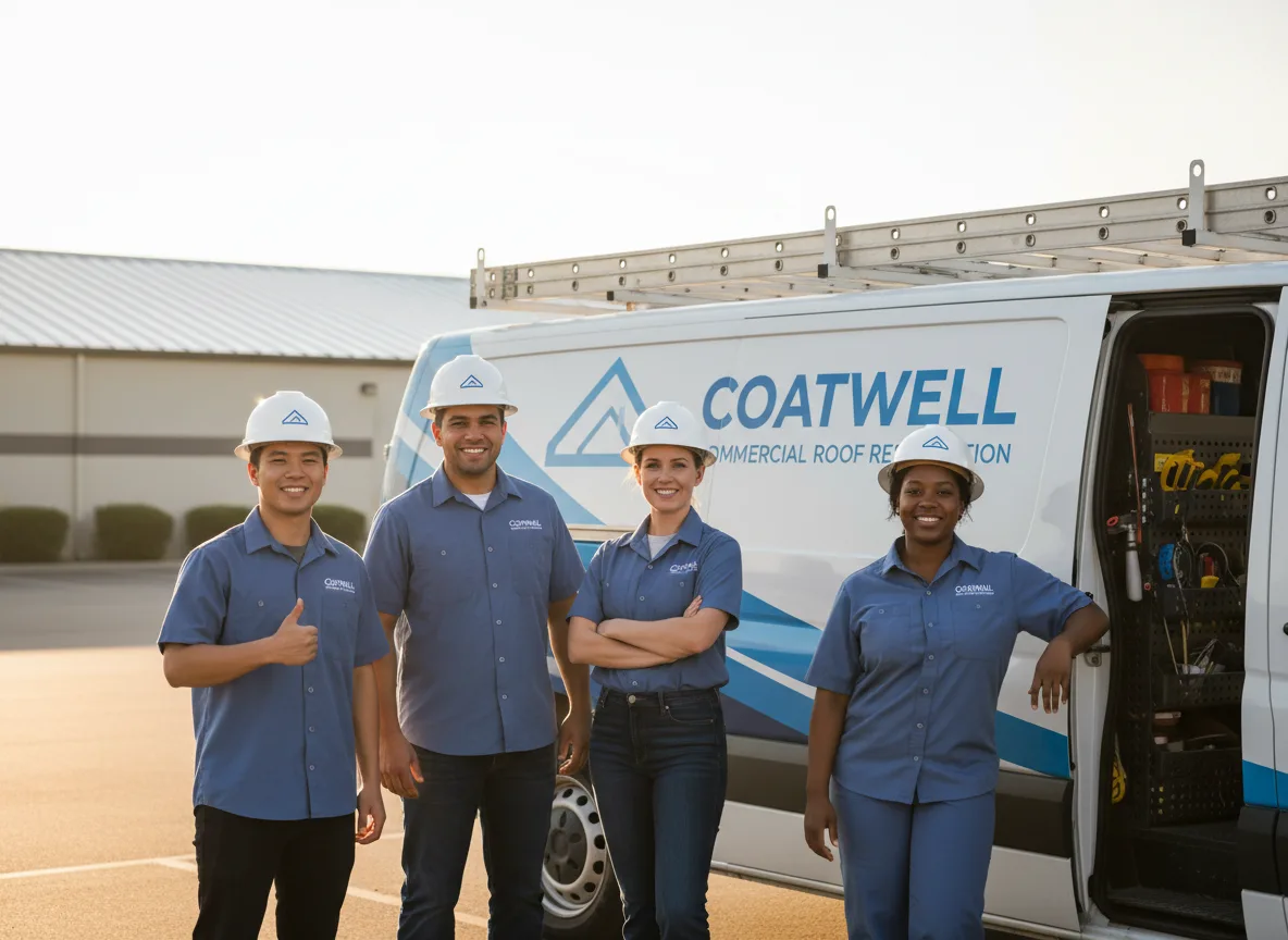 Commercial roof coating company in Orange Cove, CA